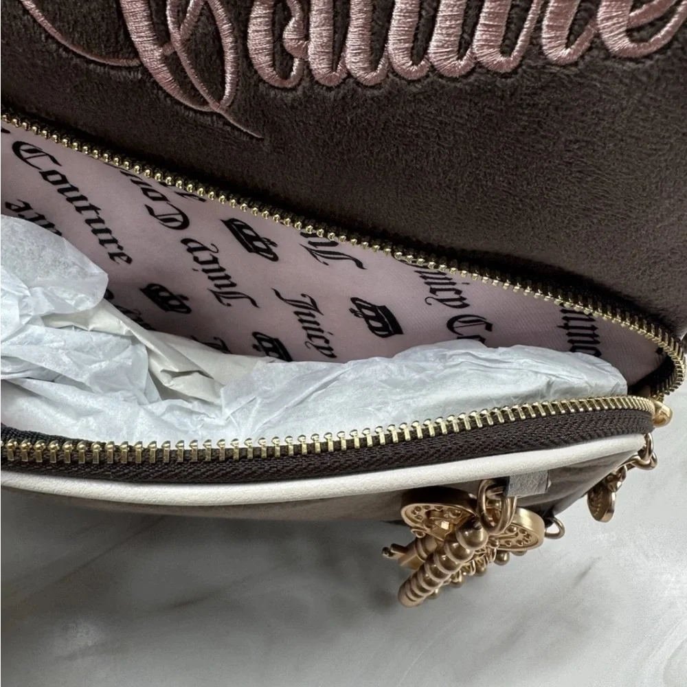Viral Vintage Juicy Couture The key to Juicy Chocolate Md Backpack NWT EXCLUSIVE